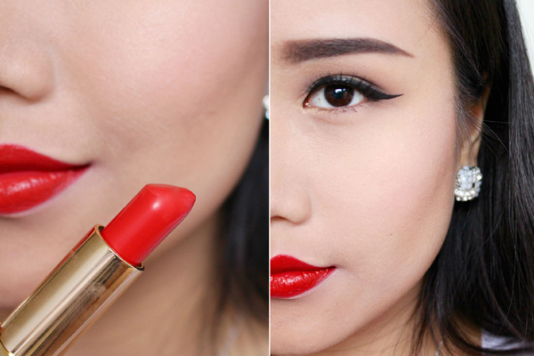 Yves Saint Laurent 01 Le Rouge Cây son đỏ tươi mang mã số 01 của YSL ghi dấu bởi thiết kế sang chảnh, chất son mịn mượt. Sắc son này hợp với nhiều tone màu da, là lựa chọn an toàn cho những chàng trai không biết chọn màu son gì cho nàng.