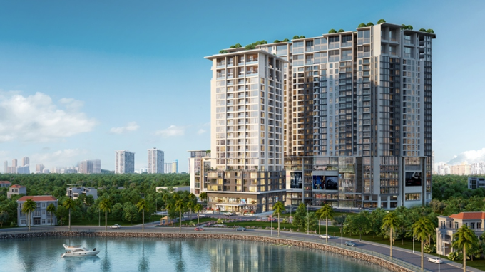Sun Grand City Thuy Khue Residence là một trong những dự án được mong đợi nhất hiện nay tại khu vực trung tâm Hồ Tây. Sau khi hoàn thành cất nóc dự án vào cuối năm 2017, chủ đầu tư Sun Group đang gấp rút hoàn thiện đồng bộ các hạng mục khác để dự án được bàn giao cho các chủ sở hữu trong quý 3/2018.