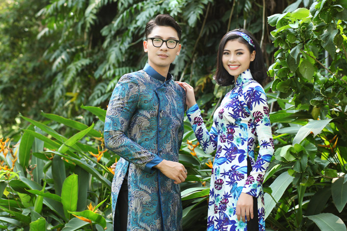 Người đẹp khá thân với giải đồng Siêu mẫu 2015 Trần Trung. Nhân dịp xuân Mậu Tuất, cả hai rủ nhau dạo chơi, chụp ảnh kỷ niệm.