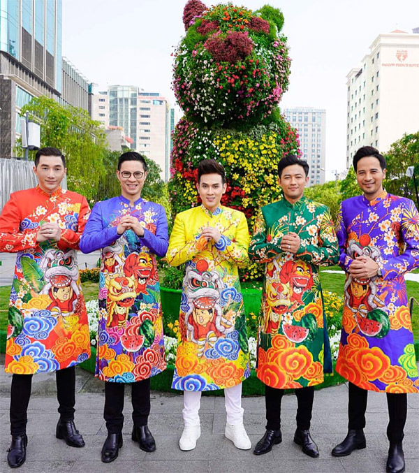 5 nghệ sĩ trẻ là bạn bè thân thiết ngoài đời.