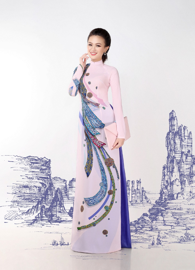 Thái Tuấn ra mắt BST áo dài Con đường tơ lụa - 4