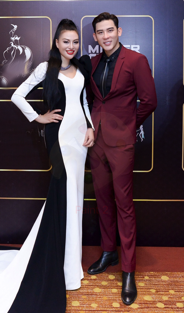 Huyền Nhung cùng Minh Trung - top 5 Mister International 2018