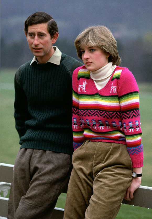 Diana quen Thái tử Charles khi cô 19 tuổi và Charles đã 32 tuổi. Ảnh: Tim Graham.