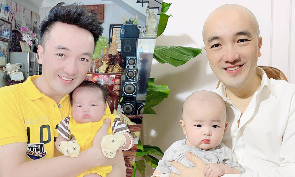 Dương Ngọc Thái cùng con trai cạo trọc - Vimarsana News