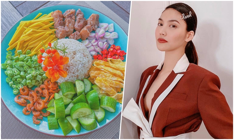 Lan Khuê làm cơm chiên mắm Thái từ thịt kho dư - Vimarsana News