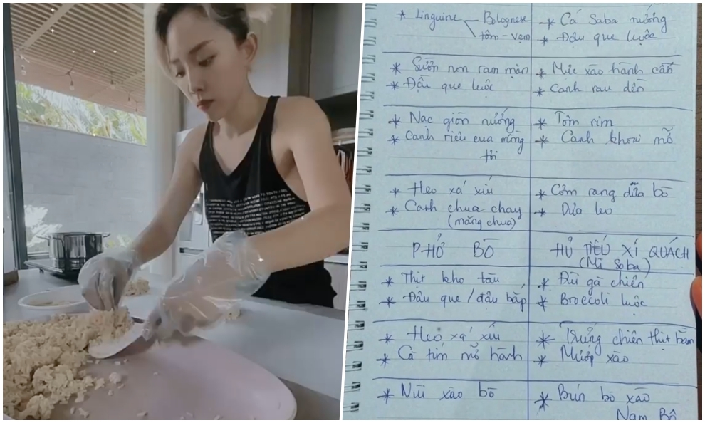 Tóc Tiên lên thực đơn cho 2 tuần 'ai ở đâu ở yên đó' - Vimarsana News