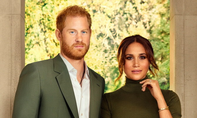 Chuyên gia phân tích tư thế Harry nép mình sau Meghan - Vimarsana News