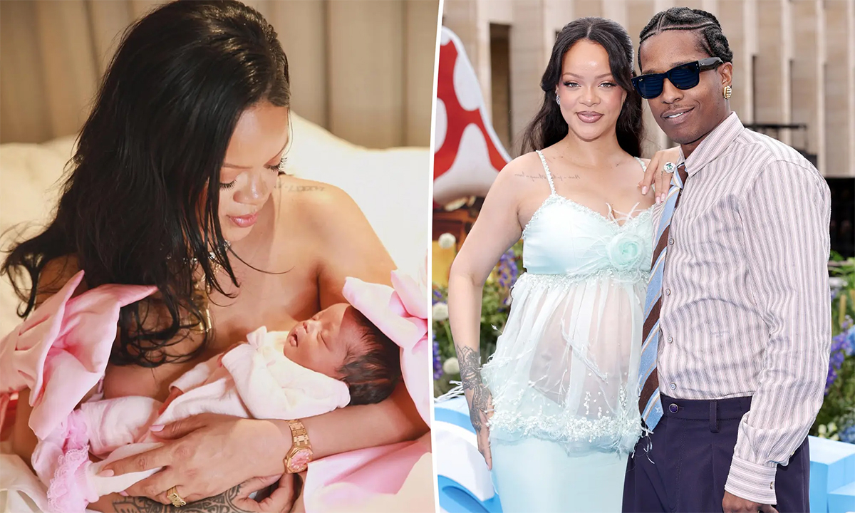 Rihanna sinh con thứ ba - Ngôi sao