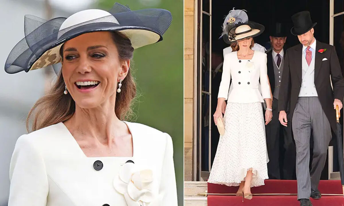 William - Kate chủ trì tiệc vườn ở cung điện - Ngôi sao