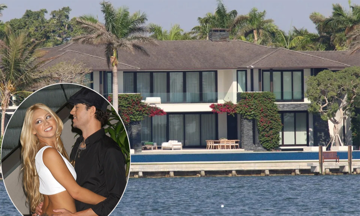 Enrique Iglesias y Anna Kournikova viven en una lujosa residencia en Indian Creek